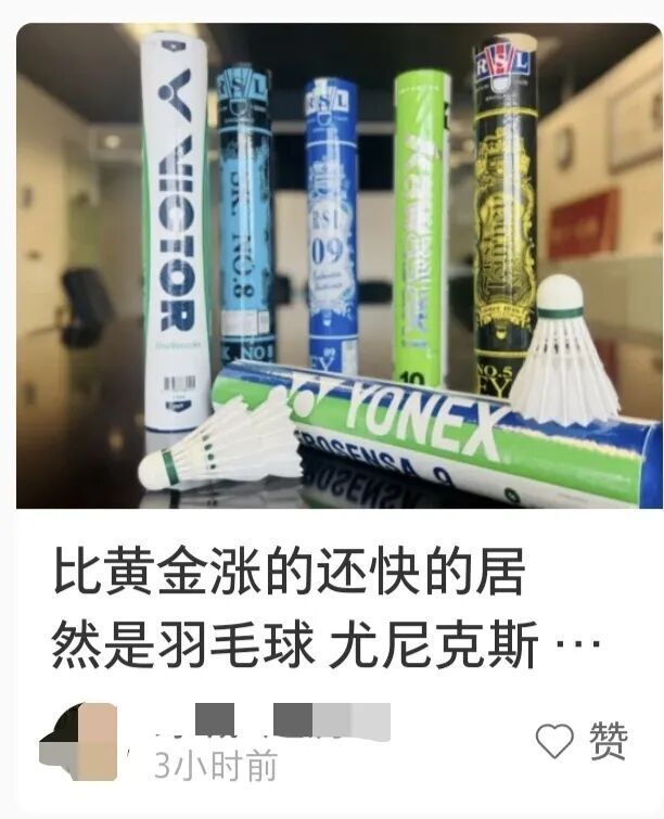 大的羽毛球, 都要打不起, 区别于多数